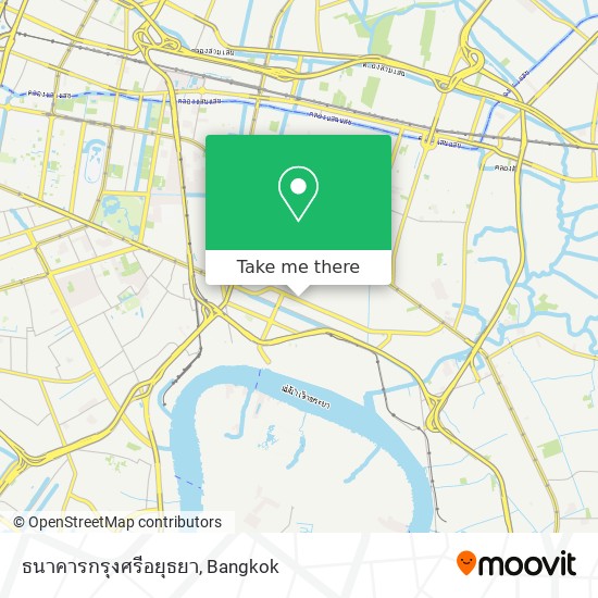 ธนาคารกรุงศรีอยุธยา map