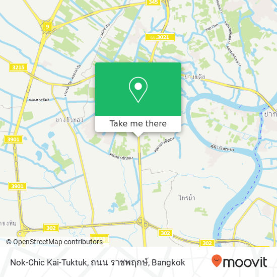 Nok-Chic Kai-Tuktuk, ถนน ราชพฤกษ์ map