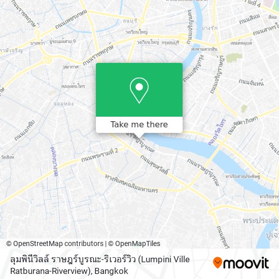 ลุมพินีวิลล์ ราษฎร์บูรณะ-ริเวอร์วิว (Lumpini Ville Ratburana-Riverview) map