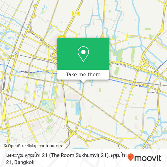 เดอะรูม สุขุมวิท 21 (The Room Sukhumvit 21), สุขุมวิท 21 map