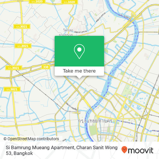 Si Bamrung Mueang Apartment, Charan Sanit Wong 53 map