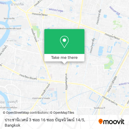 ประชานิเวศน์ 3 ซอย 16 ซอย ปัญจนิวัฒน์ 14 / 5 map