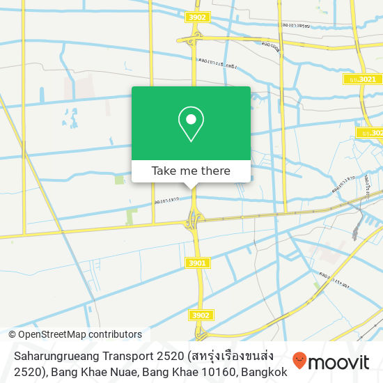 Saharungrueang Transport 2520 (สหรุ่งเรืองขนส่ง 2520), Bang Khae Nuae, Bang Khae 10160 map