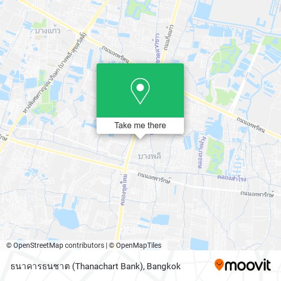 ธนาคารธนชาต (Thanachart Bank) map