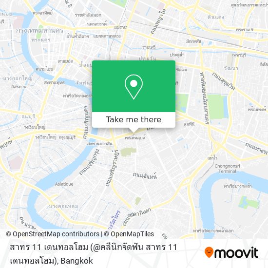 สาทร 11 เดนทอลโฮม map