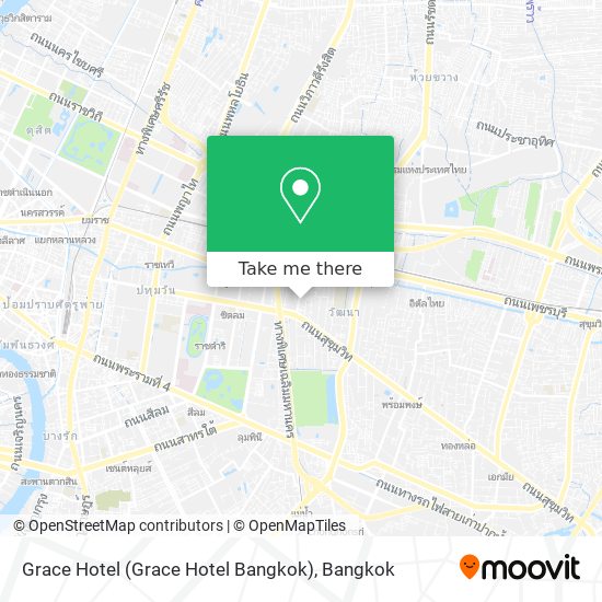 Grace Hotel (Grace Hotel Bangkok) map