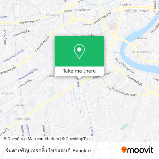 จินดาเจริญ เทรดดิ้ง ไทยแลนด์ map