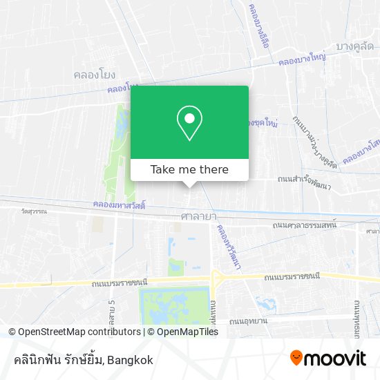 คลินิกฟัน รักษ์ยิ้ม map