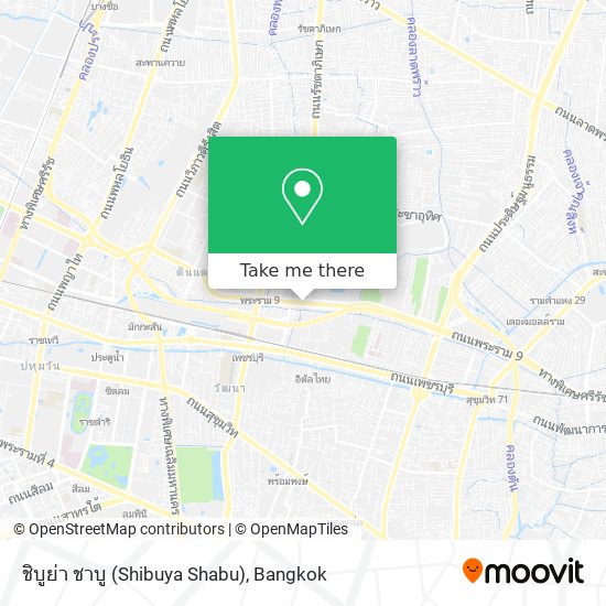 ชิบูย่า ชาบู (Shibuya Shabu) map