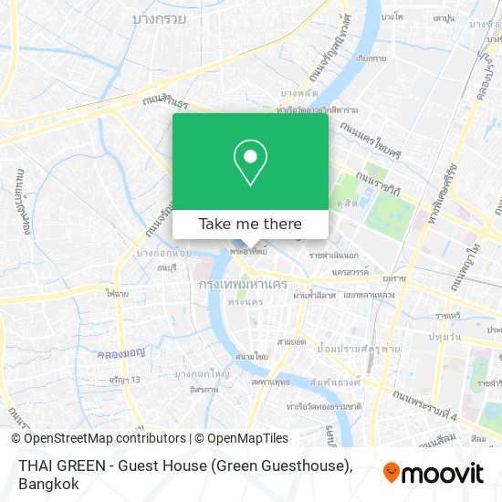 THAI GREEN - Guest House (Green Guesthouse) map