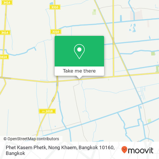 Phet Kasem Phetk, Nong Khaem, Bangkok 10160 map