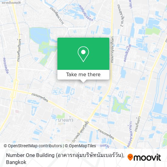 Number One Building (อาคารกลุ่มบริษัทนัมเบอร์วัน) map