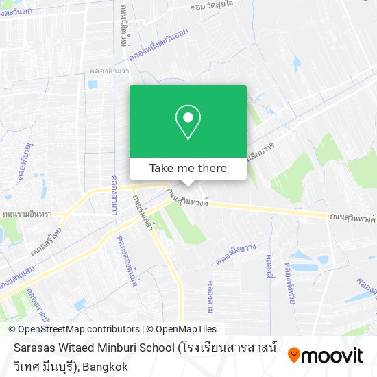 Sarasas Witaed Minburi School (โรงเรียนสารสาสน์วิเทศ มีนบุรี) map