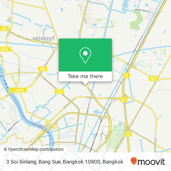 3 Soi Sinlang, Bang Sue, Bangkok 10800 map
