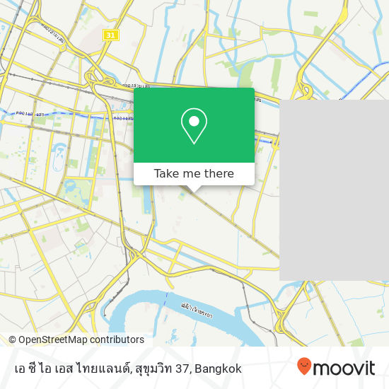 เอ ซี ไอ เอส ไทยแลนด์, สุขุมวิท 37 map