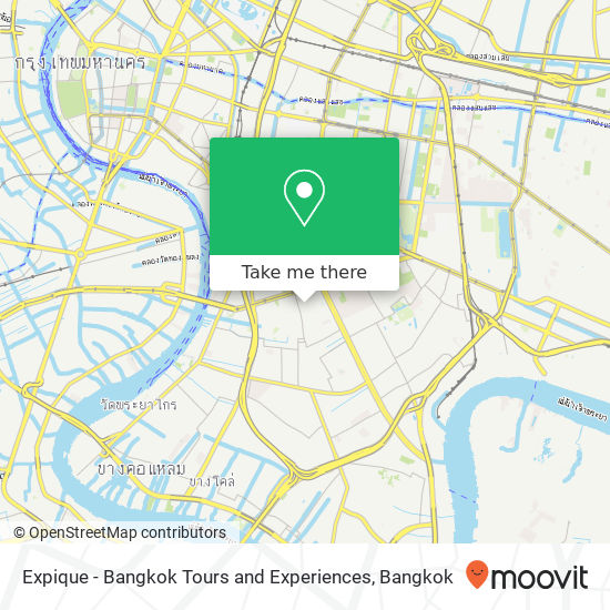 Expique - Bangkok Tours and Experiences map