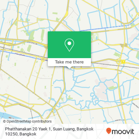 Phatthanakan 20 Yaek 1, Suan Luang, Bangkok 10250 map