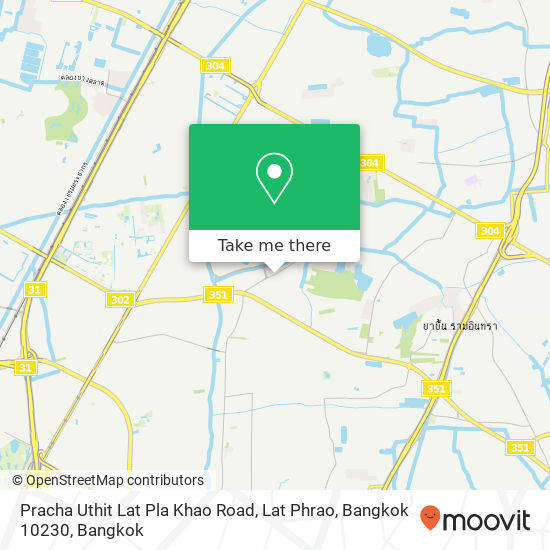 Pracha Uthit Lat Pla Khao Road, Lat Phrao, Bangkok 10230 map