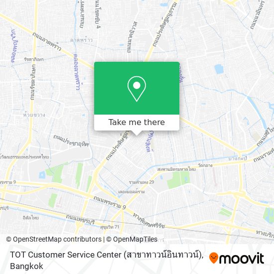 TOT Customer Service Center (สาขาทาวน์อินทาวน์) map