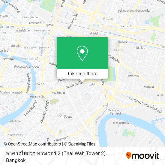 อาคารไทยวา ทาวเวอร์ 2 (Thai Wah Tower 2) map