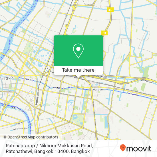 Ratchaprarop / Nikhom Makkasan Road, Ratchathewi, Bangkok 10400 map