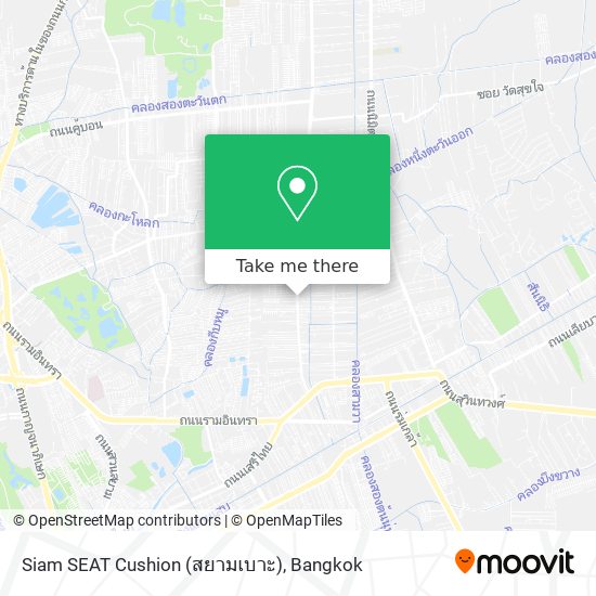 Siam SEAT Cushion (สยามเบาะ) map