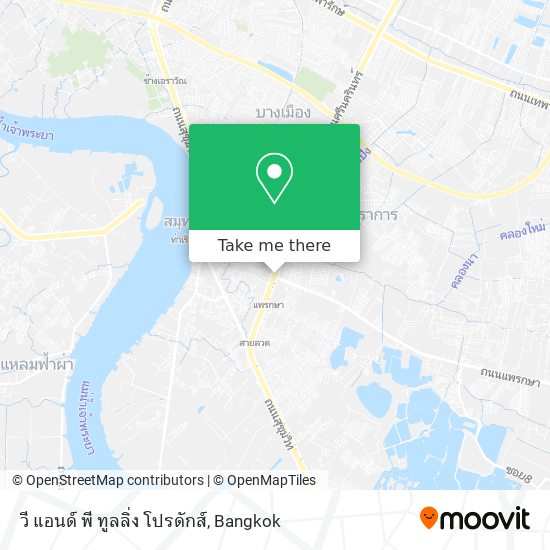 วี แอนด์ พี ทูลลิ่ง โปรดักส์ map