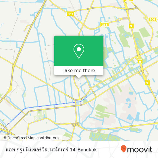 แอท กรูมมิ่งเซอร์วิส, นวมินทร์ 14 map