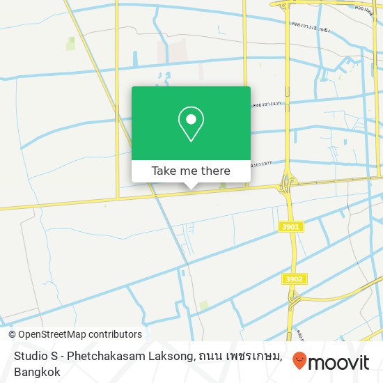 Studio S - Phetchakasam Laksong, ถนน เพชรเกษม map