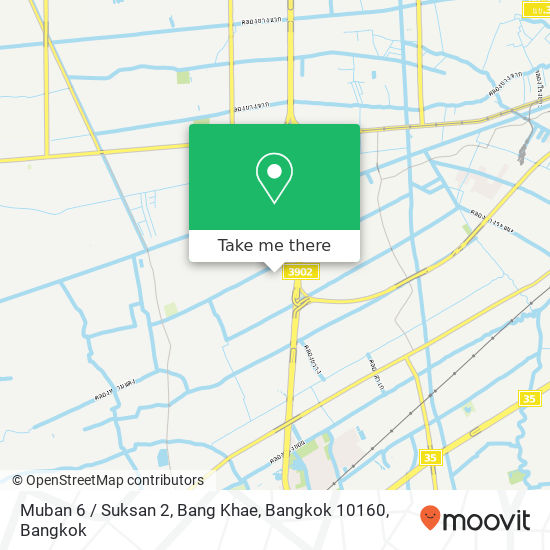 Muban 6 / Suksan 2, Bang Khae, Bangkok 10160 map