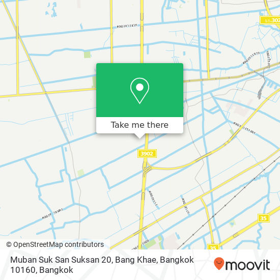 Muban Suk San Suksan 20, Bang Khae, Bangkok 10160 map