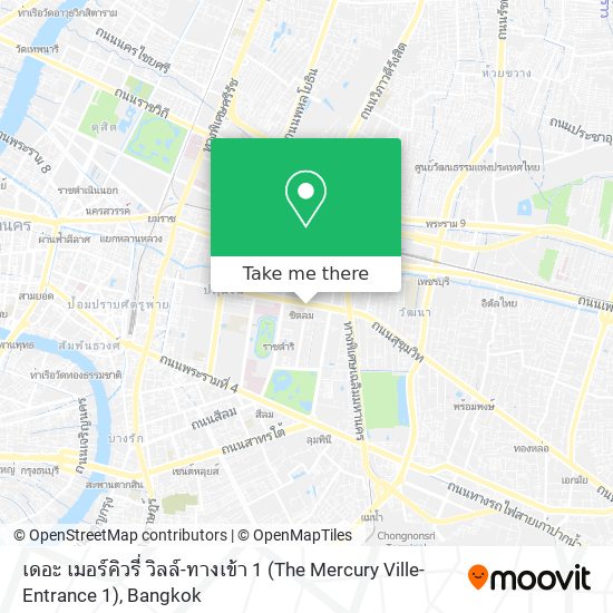 เดอะ เมอร์คิวรี่ วิลล์-ทางเข้า 1 (The Mercury Ville-Entrance 1) map