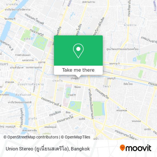 Union Stereo (ยูเนี่ยนสเตริโอ) map