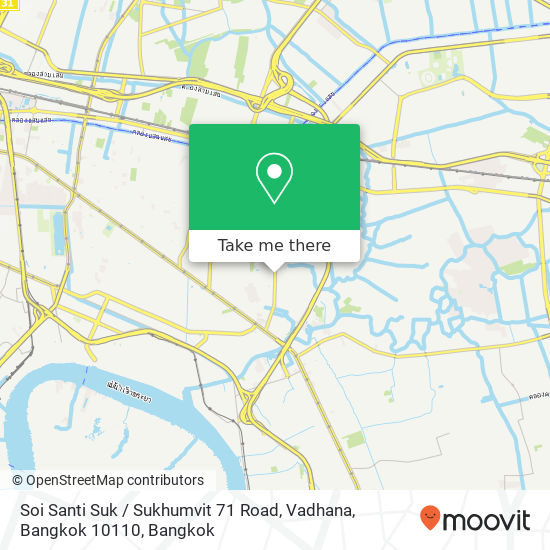 Soi Santi Suk / Sukhumvit 71 Road, Vadhana, Bangkok 10110 map