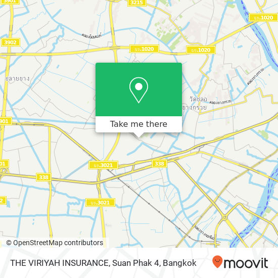 THE VIRIYAH INSURANCE, Suan Phak 4 map