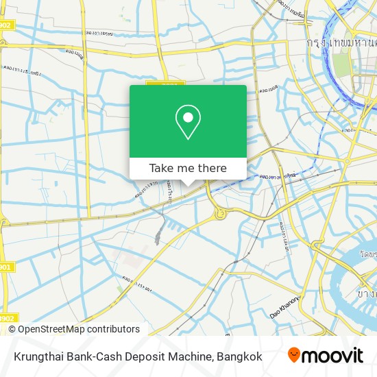 Krungthai Bank-Cash Deposit Machine map