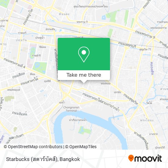Starbucks (สตาร์บัคส์) map