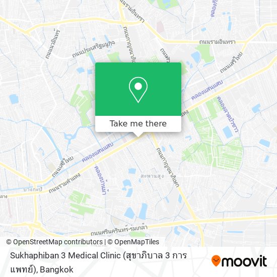 Sukhaphiban 3 Medical Clinic (สุขาภิบาล 3 การแพทย์) map