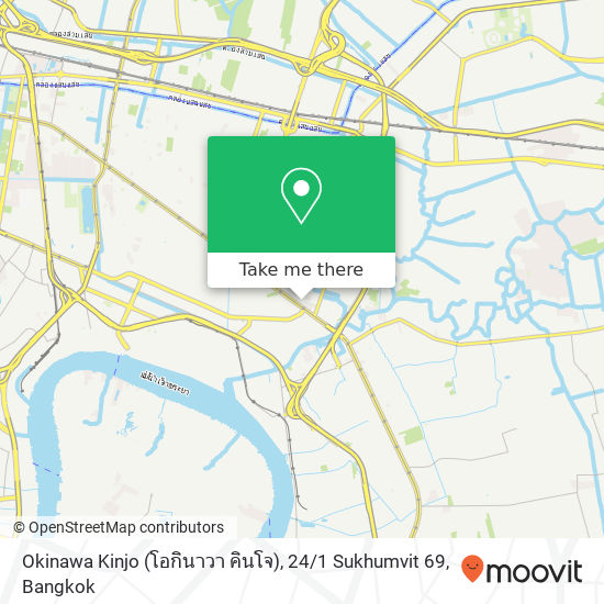 Okinawa Kinjo (โอกินาวา คินโจ), 24 / 1 Sukhumvit 69 map