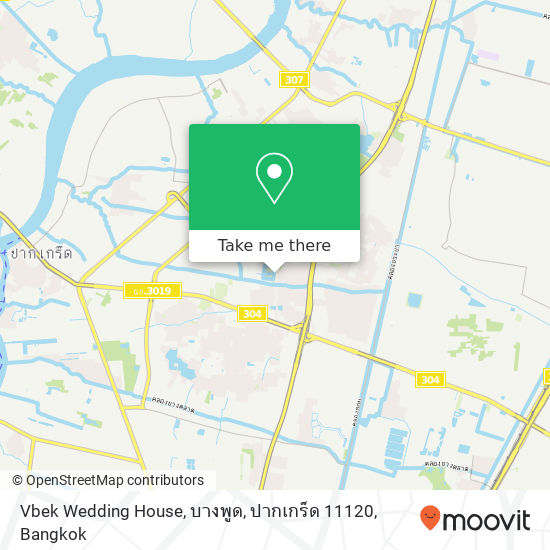 Vbek Wedding House, บางพูด, ปากเกร็ด 11120 map