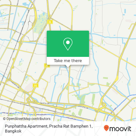 Punphattha Apartment, Pracha Rat Bamphen 1 map