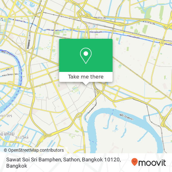 Sawat Soi Sri Bamphen, Sathon, Bangkok 10120 map