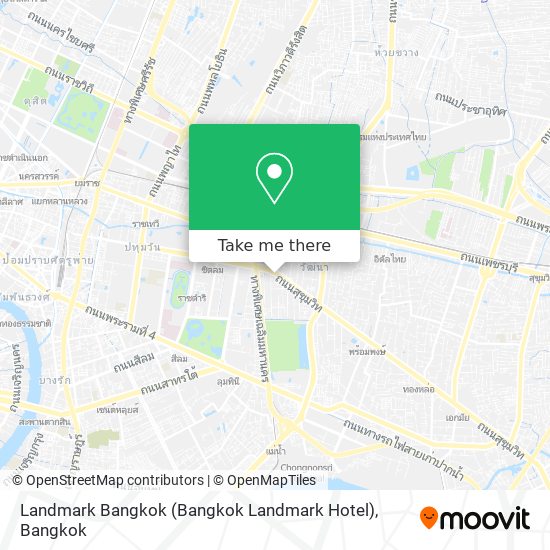 Landmark Bangkok (Bangkok Landmark Hotel) map