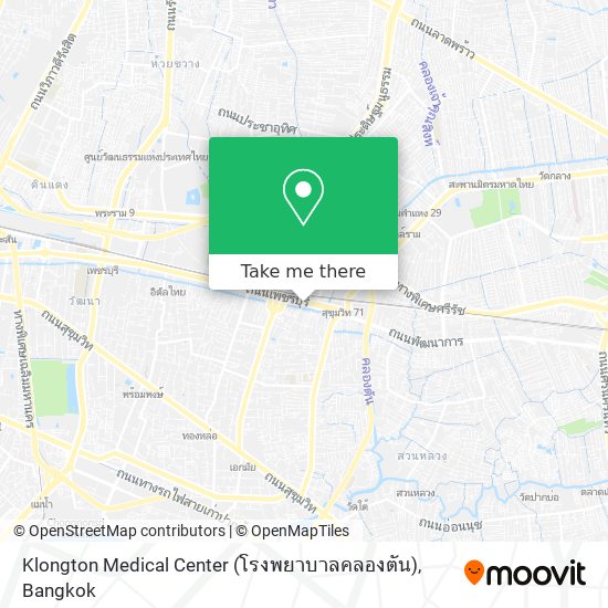 Klongton Medical Center (โรงพยาบาลคลองตัน) map