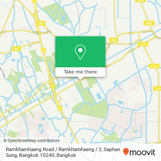 Ramkhamhaeng Road / Ramkhamhaeng / 2, Saphan Sung, Bangkok 10240 map