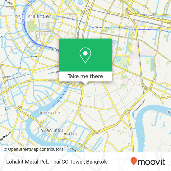 Lohakit Metal Pcl., Thai CC Tower map