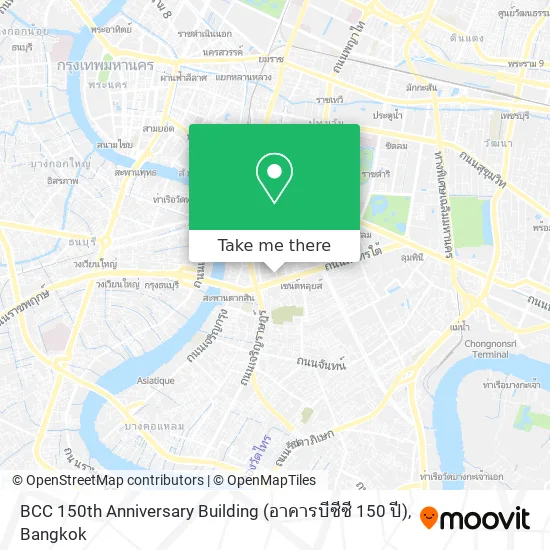 BCC 150th Anniversary Building (อาคารบีซีซี 150 ปี) map