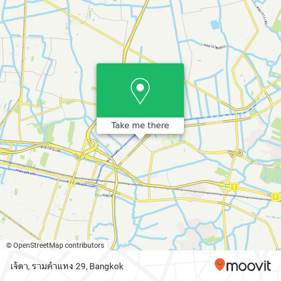 เจ้ตา, รามคำแหง 29 map