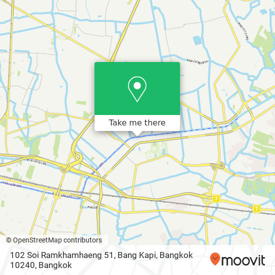 102 Soi Ramkhamhaeng 51, Bang Kapi, Bangkok 10240 map