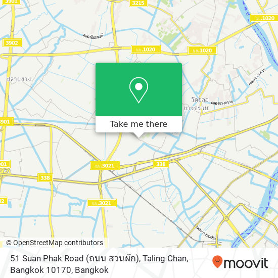 51 Suan Phak Road (ถนน สวนผัก), Taling Chan, Bangkok 10170 map